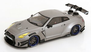 �\���h 1/18 ���Y GT-R R35 ���o�e�B�[�E�H�[�N Type20 2023 �V���o�[���^���b�NSolido 1:18 Nissan GT-R R35 Liberty Walk Type20 2023 Silver