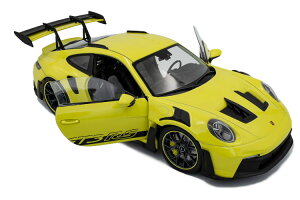 �\���h 1/18 �|���V�F 911 992 GT3 RS 2024 �l�I�����C��Solido 1:18 Porsche 911 992 GT3 RS 2024 Neon Lime