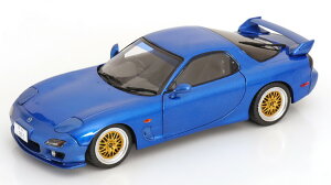 �\���h 1/18 �}�c�_ RX-7 FD3S �N�[�y 1999 �u���[���^���b�NSolido 1:18 Mazda RX-7 FD3S Coupe 1999 Blue Metallic