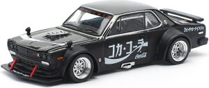 �|�b�v���[�X 1/64 ���Y �X�J�C���C�� GT-R �n�R�X�J �R�J�R�[���[�� �u���b�N�N���[��POP RACE 1:64 Nissan Skyline GT-R Hakosuka Coca-Cola Zero Black Chrome