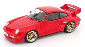 KK�X�P�[�� 1/12 �|���V�F 911 993 GT2 1996 ���b�h BBS����KK Scale 1:12 Porsche 911 993 GT2 1996 Red BBS Rims
