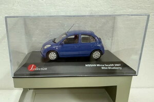 J�R���N�V���� 1/43 ���Y �}�C�N�� �t�F�C�X���t�g 2007 ���C���h�u���[�x���[J Collection 1:43 Nissan Micra Facelift 2007 Wild Blue berry