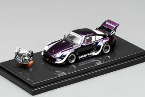 ���[�^�[�w���b�N�X 1/64 �|���V�F 911 RWB 993 Army Girl �p�[�v��Motorhelix 1:64 Porsche 911 RWB 993 Army Girl Purple
