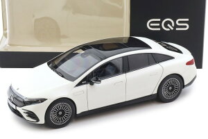 NZG 1/18 �����Z�f�X�E�x���c EQS V297 2022 �I�p���C�g�z���C�g�u���C�gNZG 1:18 Mercedes-Benz EQS V297 2022 Opalite White Bright