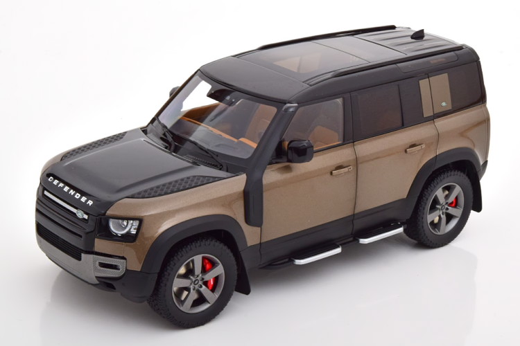 Almost Real 1/18 ランドローバー ディフェンダー 110 2020 メタリックブラウン 504台限定 Almost Real 1:18 Land Rover Defender 110 2020 brownmetallic black Limited Edition 504 pcs