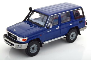 Almost Real 1/18 g^ hN[U[ 70 J76 2017 u[ J Almost Real 1:18 Toyota Land Cruiser 70 J76 2017 blue