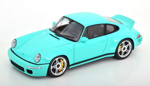 Almost Real 1/18 ポルシェ 911 RUF SCR 2018 ミントグリーン 504台限定 開閉 Almost Real 1:18 Porsche 911 RUF SCR 2018 mint-green Limited Edition 504 pcs