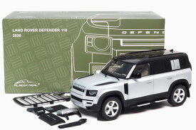 Almost Real 1/18 ランドローバー ディフェンダー 110 2020 シルバー ブラック 開閉Almost Real 1:18 Land Rover Defender 110 2020 silver black