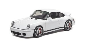 オールモストリアル 1/18 ポルシェ RUF SCR 2018 ホワイト 開閉Almost Real 1:18 Porsche RUF SCR 2018 white