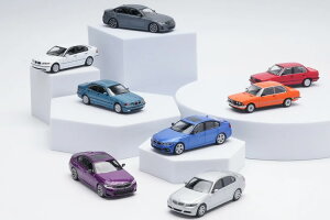 �I�[�����X�g���A�� 1/64 BMW 3�V���[�Y 7���� 50���N �L�O�Z�b�gAlmost Real 1:64 BMW 3 Series 7 Generations 50 Years Souvenir Set - E21 E30 E36 E46 E90 F30 G20 G28