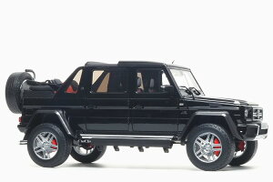 �I�[�����X�g���A�� 1/18 �����Z�f�X�E�x���c G�N���X G650 AMG W463 �����h���[ �}�C�o�b�n �Z�~�R���o�[�`�u�� 2017 �u���b�NAlmost Real 1:18 Mercedes-Benz G-CLASS G650 AMG W463 Landaulet MAYBACH SEMI CONVERTIBLE 2017 