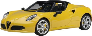 I[gA[g 1/18 At@I 4C XpC_[ CG[ JAUTOart 1/18 ALFA ROMEO 4C SPIDER