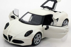 I[gA[g 1/18 At@I 4C 2013 zCg^bN JAUTOart 1:18 Alfa Romeo 4C 2013 wei?metallic