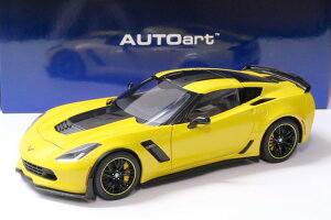 I[gA[g 1/18 V{[ Rxbg C7 Z06 C7RGfBV Rxbg[VOCG[Autoart 1:18 Chevrolet Corvette C7 Z06 C7R Edition Corvette Racing yellow