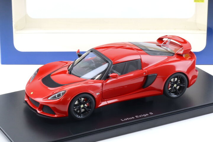 楽天市場】オートアート 1/18 ロータス エキシージ S レッド 開閉 