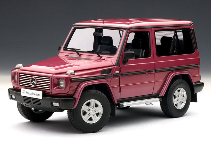楽天市場】オートアート 1/18 メルセデスベンツ Gクラス G500 1998 SWB 