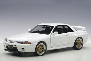 I[gA[g 1/18 Y XJCC GT-R R32 VXybN II `[ho[W NX^zCg JAUTOart 1:18 Nissan Skyline GT-R(R32) V-SPEC II Tuned Version Crystal White