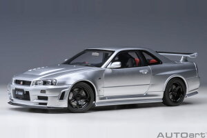 I[gA[g 1/18 Y jX R34 GT-R Z`[ Vo[ JAUTOart 1:18 Nissan NISMO R34 GT-R Z-tune Silver