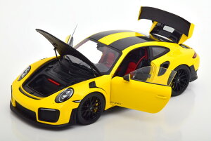 I[gA[g 1/18 |VF 911 (991) GT2 RS @CUbn pbP[W 2017 CG[/ubN JAUTOart 1:18 Porsche 911 (991) GT2 RS Weissach Package 2017 yellow black