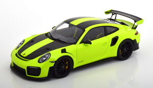 I[gA[g 1/18 |VF 911 (991) GT2 RS @CUbn pbP[W 2017 CgO[/ubN JAUTOart 1:18 Porsche 911 (991) GT2 RS Weissach Package 2017 lightgreen black