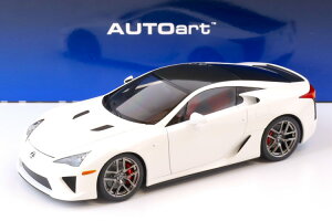 I[gA[g 1/18 NTX LFA 2010 zCeXg zCg J[{ubN[t JAUTOart 1:18 Lexus LFA 2010 whitest white Carbon black roof