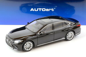 I[gA[g 1/18 NTX LS 500h W 2018 ubN/ubNCeA JAUTOart 1:18 Lexus LS 500h Limousine 2018 black/ black interior