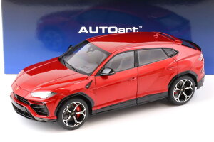 �I�[�g�A�[�g 1/18 �����{���M�[�j �E���X 2018 �p�[�����b�h �J��AUTOart 1:18 Lamborghini Urus 2018 Rosso Efesto pearl red