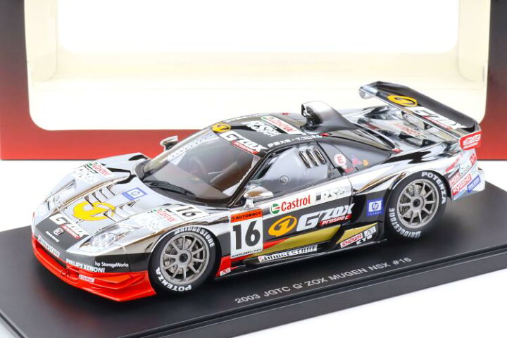 楽天市場】オートアート 1/18 ホンダ NSX JGTC 2003 G ZOX 無限NSX #16 
