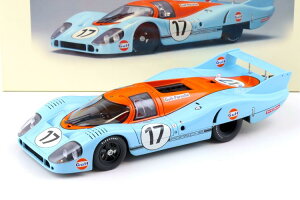 I[gA[g 1/18 |VF 917 Oe[ E}24 1971 Siffert/ Bell #17 Kt u[/IWAUTOart 1:18 Porsche 917 Long Tail Le Mans 1971 Siffert/ Bell #17 GULF blue/ orange