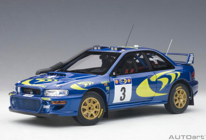 楽天市場】オートアート 1/18 スバル インプレッサ WRC #3 サファリ 