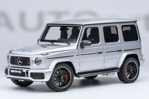 I[gA[g 1/18 ZfX AMG G63 2019 CWEVo[ JAUTOart 1:18 Mercedes AMG G63 2019 Iridium Silver