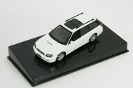 【絶版】オートアート 1/43 スバル レガシィ ツーリングワゴン GT-B 1999 ホワイト AUTOart SUBARU Legac…