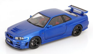 I[gA[g 1/18 Y XJCC GT-R R34 Z-Tune u[^bN JAUTOart 1:18 Nissan Skyline GT-R R34 Z-Tune bluemetallic
