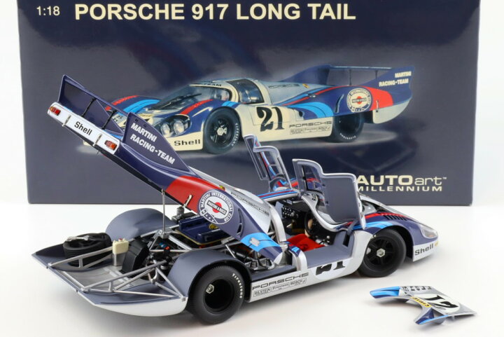 楽天市場】オートアート 1/18 ポルシェ 917 LH ロングテール 