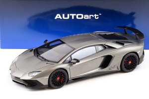 I[gA[g 1/18 {M[j AF^h[ LP750-4 SV O[W ^C^Y/}bgO[ JAUTOart 1:18 Lamborghini Aventador LP750-4 SV Grigio Titans/matt gray