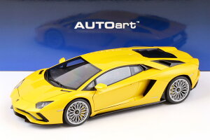 I[gA[g 1/18 {M[j AF^h[ S N[y 2017 j[ Wb II/CG[ JAUTOart 1:18 Lamborghini Aventador S Coupe 2017 New Giallo Orion/yellow