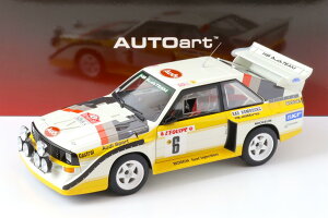 I[gA[g 1/18 AEfB X|[c Ng S1 #6 [ eJ1986 Mikkola/Hertz JAUTOART 1:18 Audi Sport Quattro S1 #6 Rally Monte Carlo 1986 Mikkola/Hertz