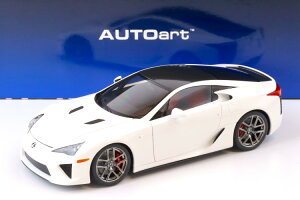 I[gA[g 1/18 NTX LFA 2010 zCeXgzCg J[{ubN[t JAUTOart 1:18 Lexus LFA 2010 whitest white Carbon black roof