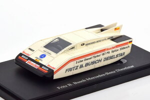 I[gJg 1/43 ZfX tbc B. ubV fB[[X^[ EFgR[h 1975 333autocult 1:43 Mercedes Fritz B. Busch Dieselstar Weltrekord 1975 Limited Edition 333 pcs.