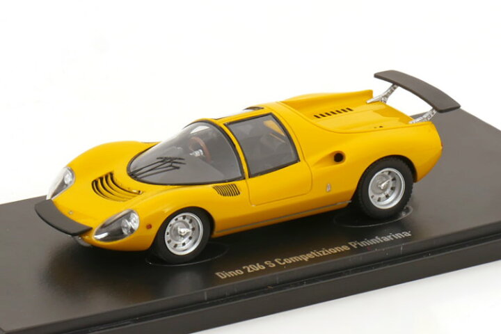 楽天市場】オートカルト 1/43 フェラーリ ディーノ 206 S コンペティ 