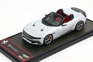 BBR���f�� 1/43 �t�F���[�� 12�V�����_�[ V12 830cv �X�p�C�_�[ �I�[�v�� 2024 �r�A���R �A���e�B�R �z���C�g ���^���b�N 50�����BBR-MODELS 1:43 FERRARI 12CILINDRI V12 830cv SPIDER OPEN 2024 BIANCO ARTICO WHITE METALLIC 