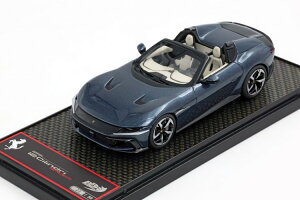 BBR���f�� 1/43 �t�F���[�� 12�V�����_�[ V12 830PS �X�p�C�_�[ �I�[�v�� 2024 �u���[ ���[�} �u���[���^���b�N 50�����BBR-MODELS 1:43 FERRARI 12 CYLINDER V12 830PS SPIDER OPEN 2024 BLU ROMA BLUE METALLIC LIMITED 50 pcs