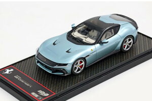 BBR���f�� 1/43 �t�F���[�� 12�V�����_�[ V12 830cv �p�m���~�b�N���[�t 2024 �`�F���X�e �g�����B ���C�g�u���[���^���b�N 24�����BBR-MODELS 1:43 FERRARI 12CYLINDER V12 830PS PANORAMIC ROOF 2024 CELESTE TREVI LIGHT BL