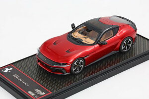 BBR���f�� 1/43 �t�F���[�� 12�V�����h�� V12 830cv �p�m���~�b�N ���[�t 2024 ���b�\ �t�I�R ���b�h ���^���b�N �u���b�N 48�����BBR-MODELS 1:43 FERRARI 12CILINDRI V12 830cv PANORAMIC ROOF 2024 ROSSO FUOCO RED METALLIC 