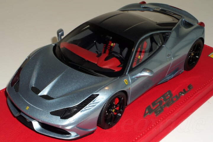 楽天市場】BBR 1/18 フェラーリ 458 スペチアーレ Grigio Alloy 