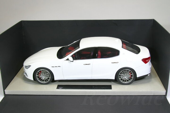 楽天市場】Top Marques 1/18 マセラティ ギブリ 2013 ホワイト 