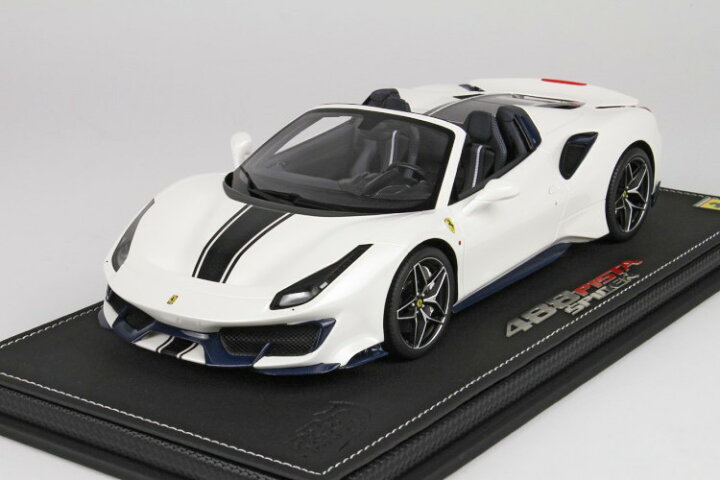 楽天市場】BBR 1/18 フェラーリ 488 ピスタ スパイダー ホワイト 20台 