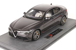 BBR MODEL 1/18 At@I WAF[`F 2016 V[P[Xt ^bNO[ 28 BBR MODELS 1:18 ALFA ROMEO GIULIA VELOCE 2016 CON VETRINA WITH SHOWCASE GREY MET LIMITED 28 ITEMS