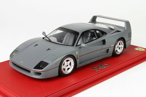 BBR 1/18 �t�F���[�� F40 1987 �p�[�\�i�� CR �u���l�C�X���^�[�� �}�b�g�O���[ 200����� BBR 1:18 Ferrari F40 1987 PERSONAL CR SULTAN OF BRUNEI MATT GREY LIMITED 200 ITEMS