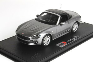 BBR 1/18 tBAbg 124 \tggbv ^A~jE fBXvCt 12 BBR 1:18 Fiat 124 Spider Soft Top Metal Alluminium With Display Limited Edition 12pcs